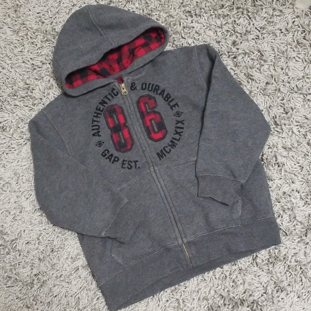 Gap Boys Zip Up Hoodie Size S 6-7